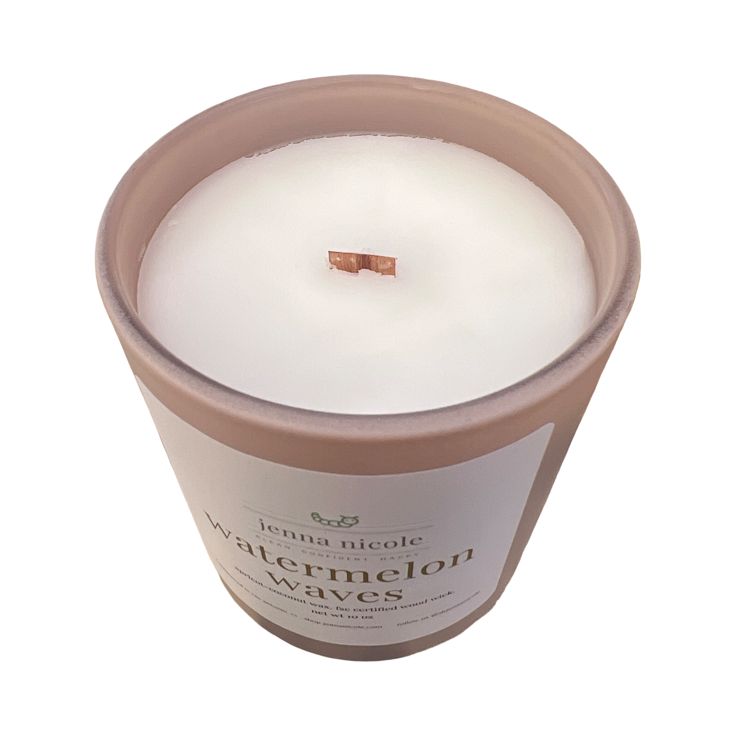 Watermelon Waves Crackling Wood Wick Candle