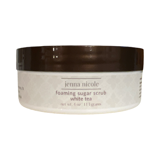 White Tea Foaming Sugar Scrub
