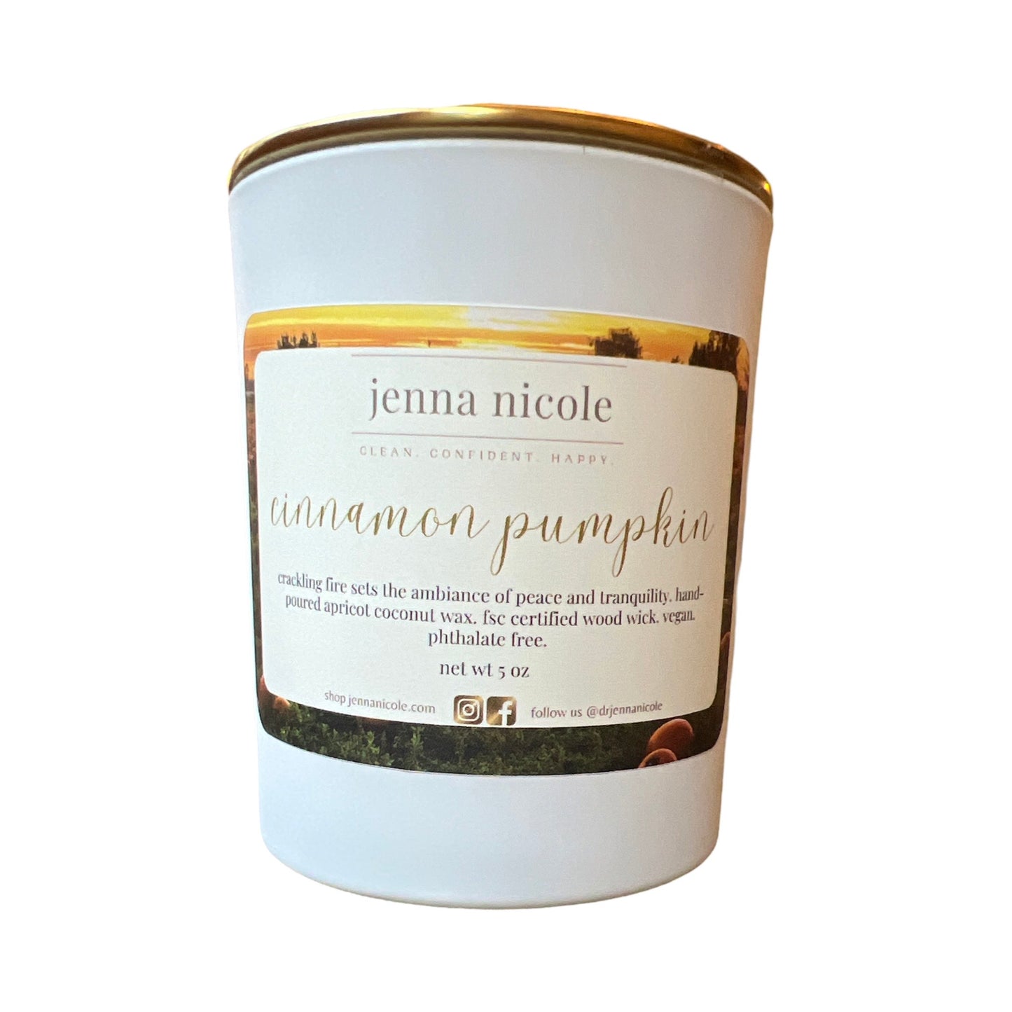 5oz Cinnamon Pumpkin Candle