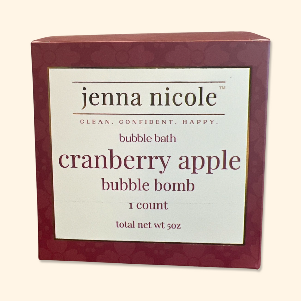 Cranberry Apple Bubble Bath Bomb