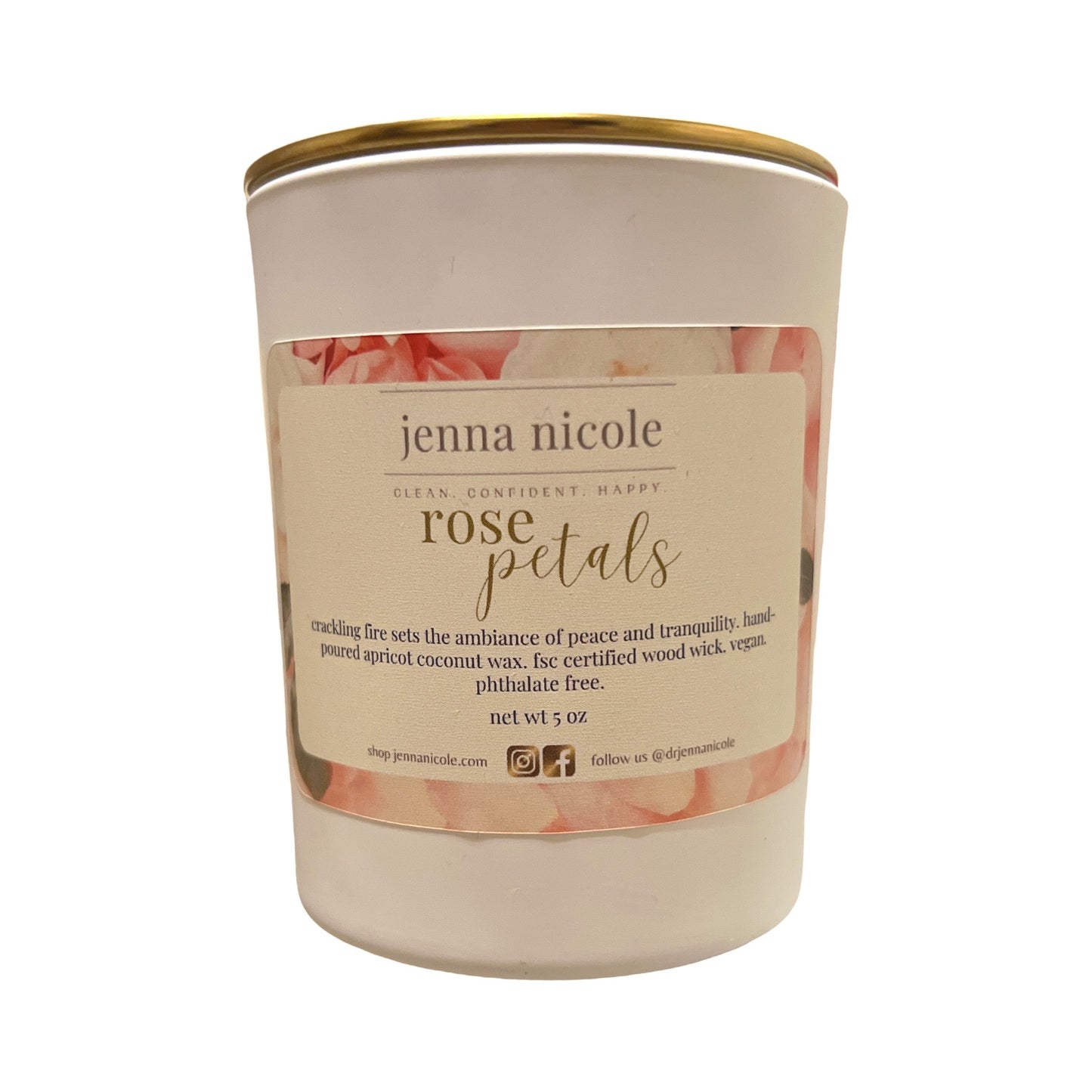 5oz Rose Petals Candle