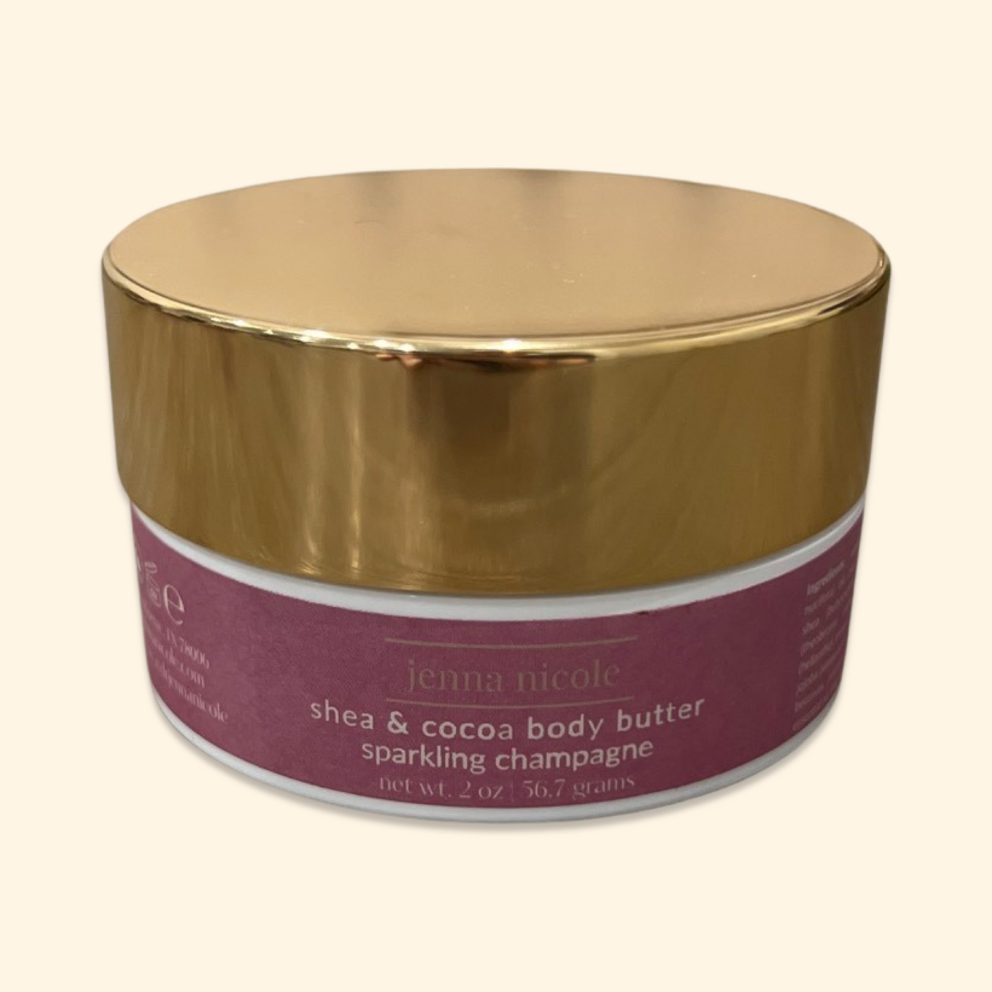 Sparkling Champagne Body Butter