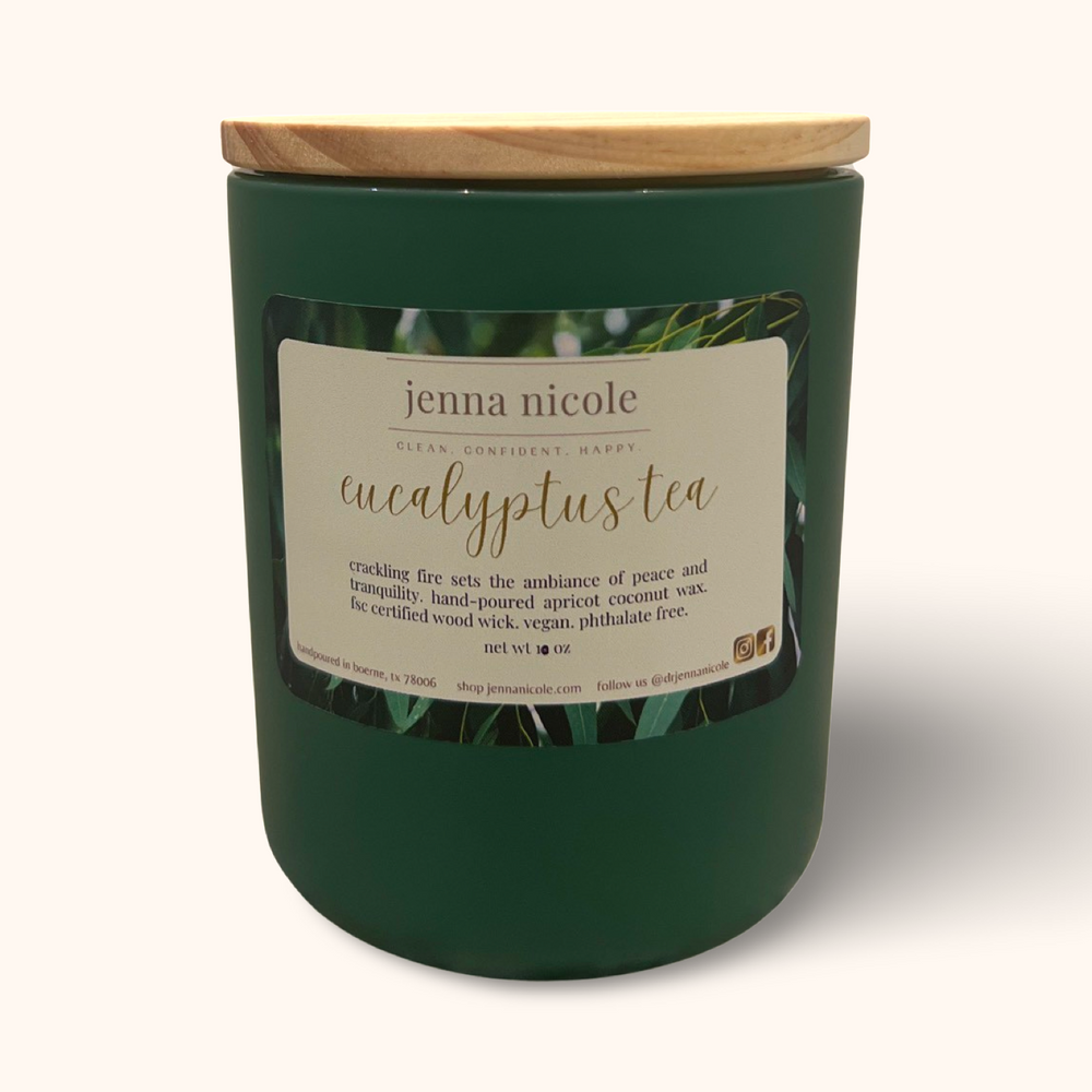 10oz Eucalyptus Tea Candle
