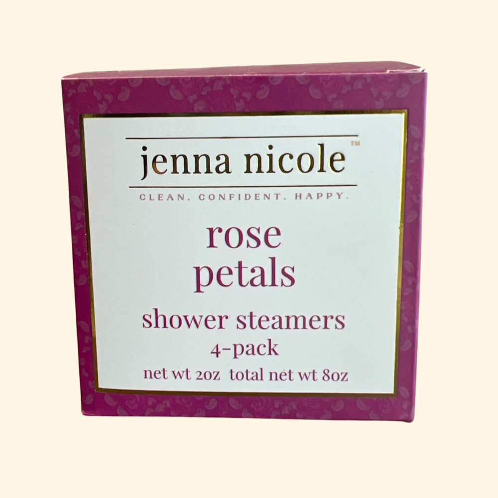 Rose Petals 4-Pack Shower Steamers