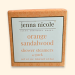 Orange Sandalwood 4-Pack Shower Steamers