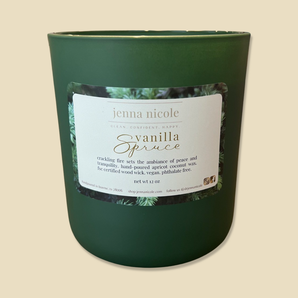 12oz Vanilla Spruce Candle