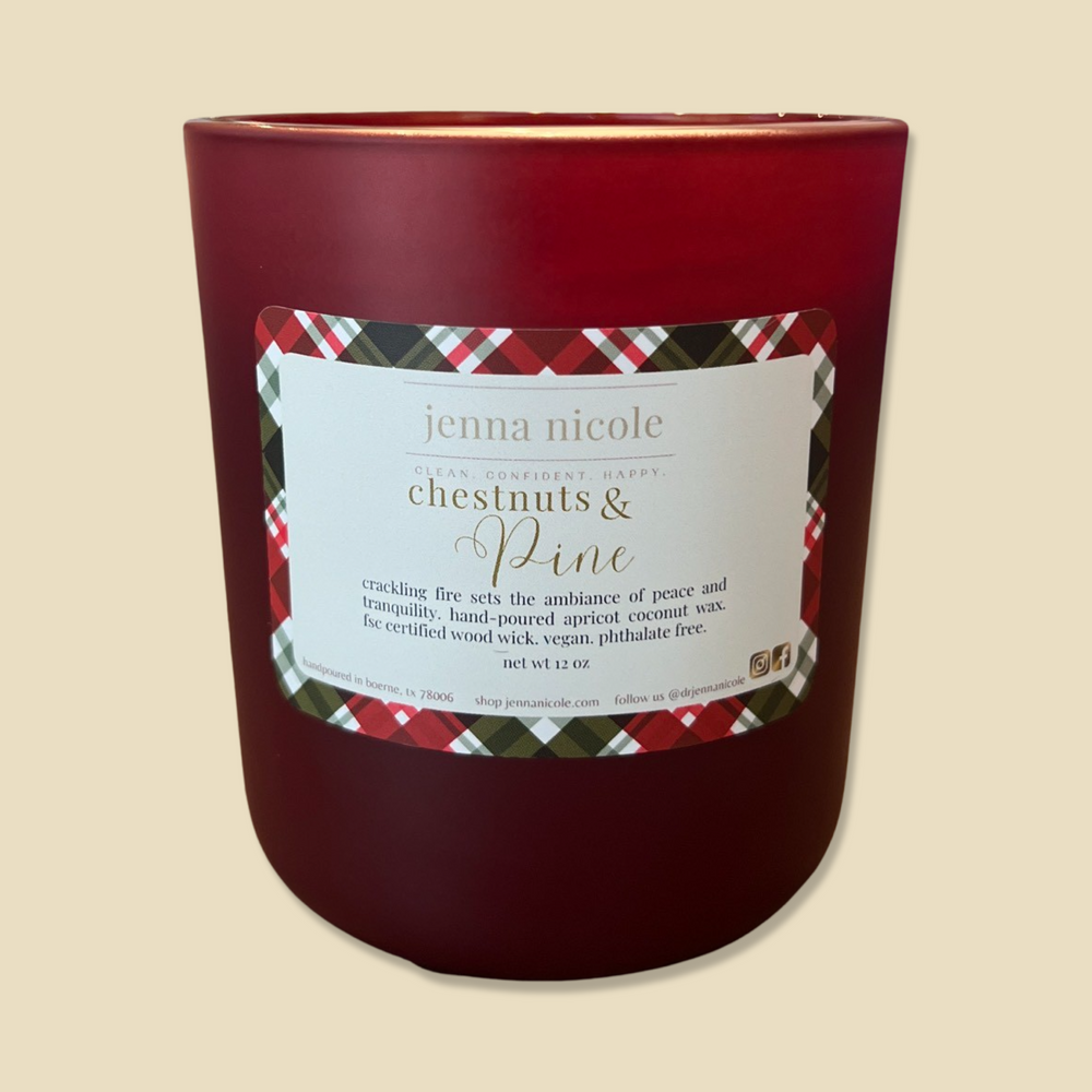 12oz Chestnuts & Pine Candle